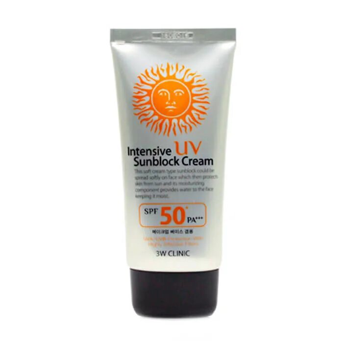 Intensive Sunblock Cream SPF 50. 3w Clinic солнцезащитный крем. Intensive UV Sunblock Cream spf50. Солнцезащитный крем Sunblock spf50.