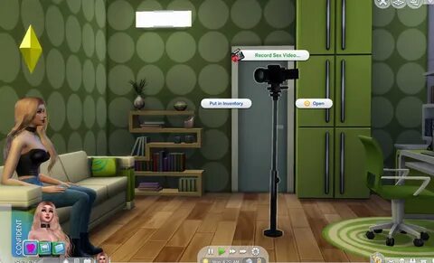 карьера порноактрисы Sims 4.