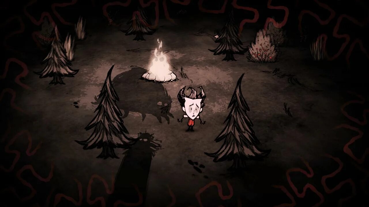 Донт старв монстры. Don t Starve. Теневые монстры из донт старв. Don't Starve кошмары. Don't Starve together ночь.