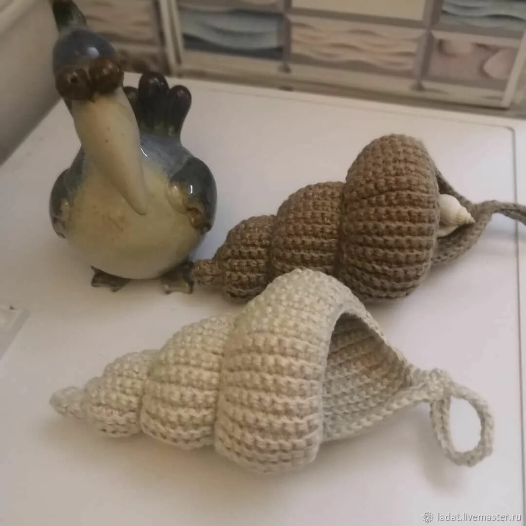 Декор "ракушка". Венки из джута. Корзинка ракушка. Украшения из шпагата. Корзина ракушка из джута.