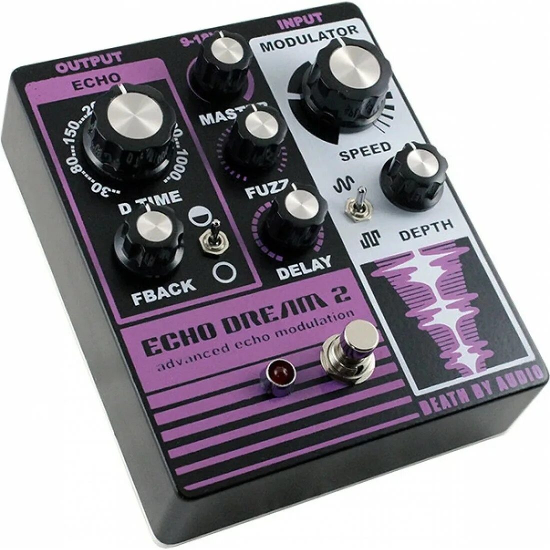 M echo. Death by audio pedal. педаль модуляции для гитары. echo dream 2. эхо в аудио.