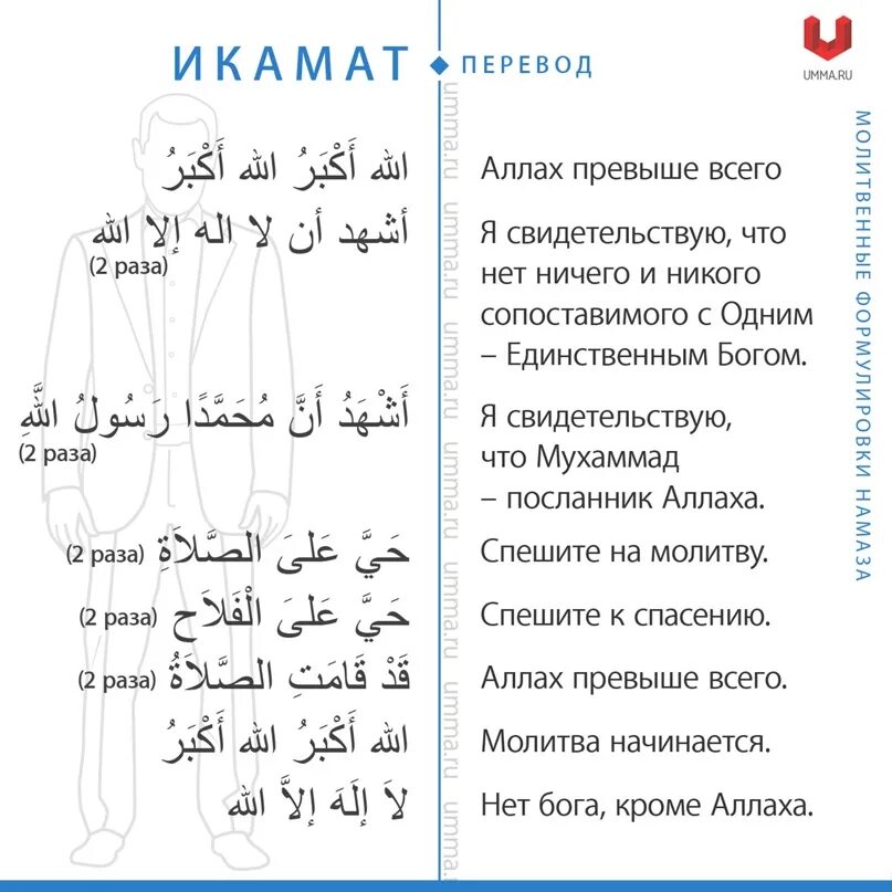 Молитва перед намазом. Азан текст. Екамат. Азан текст на арабском. Слова азана на арабском.