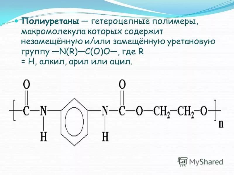 Получение полиуретана