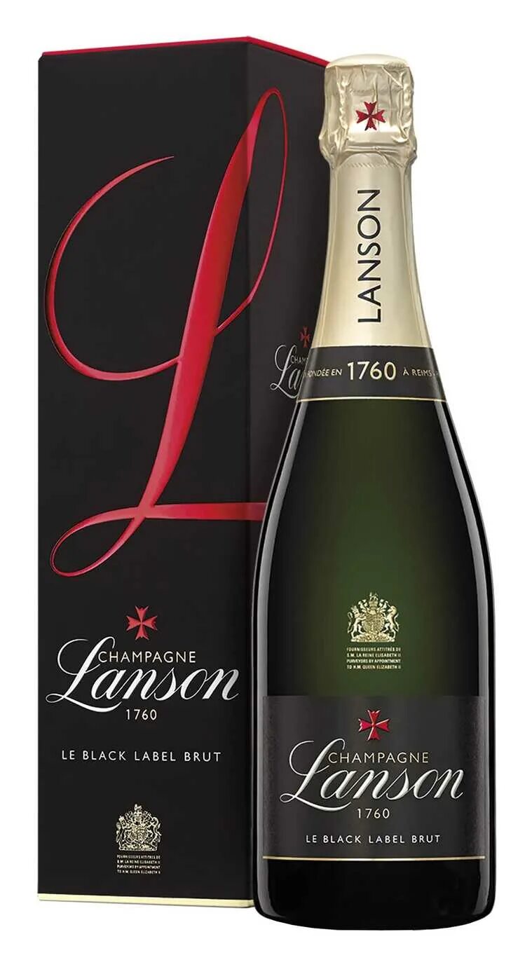 Lanson, Black Label, Brut, 0,75 л. Лансон Блэк лейбл (п/у), белое, брют, 12.5%, 0.75л.. Шампанское Лансон Ле Блэк лейбл брют. Лансон 2009 брют.