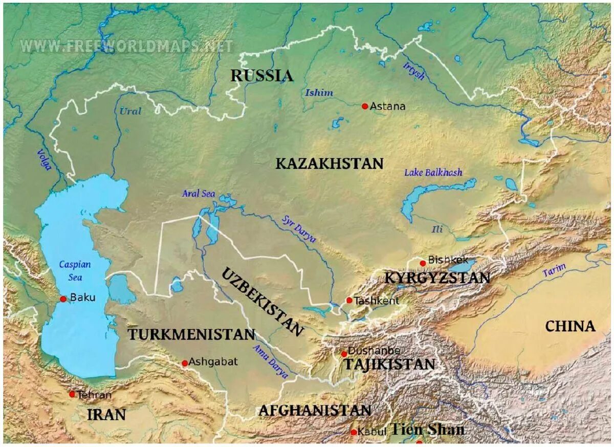 Амударья и сырдарья где находится. Карта рек амударья и сырдарья на карте. аральское море амударья и сырдарья на карте. реки амударья и сырдарья на карте. физическая карта средней азии и казахстана.
