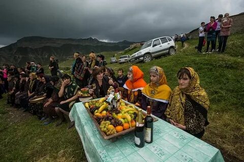 Свадьбы в ауле