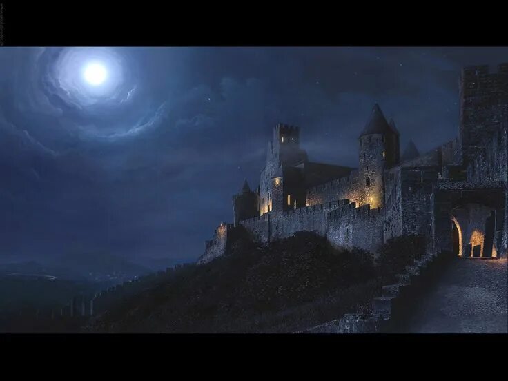 Как снять ночной замок Dracula's castle at night Dracula castle, Castle, Dracula art