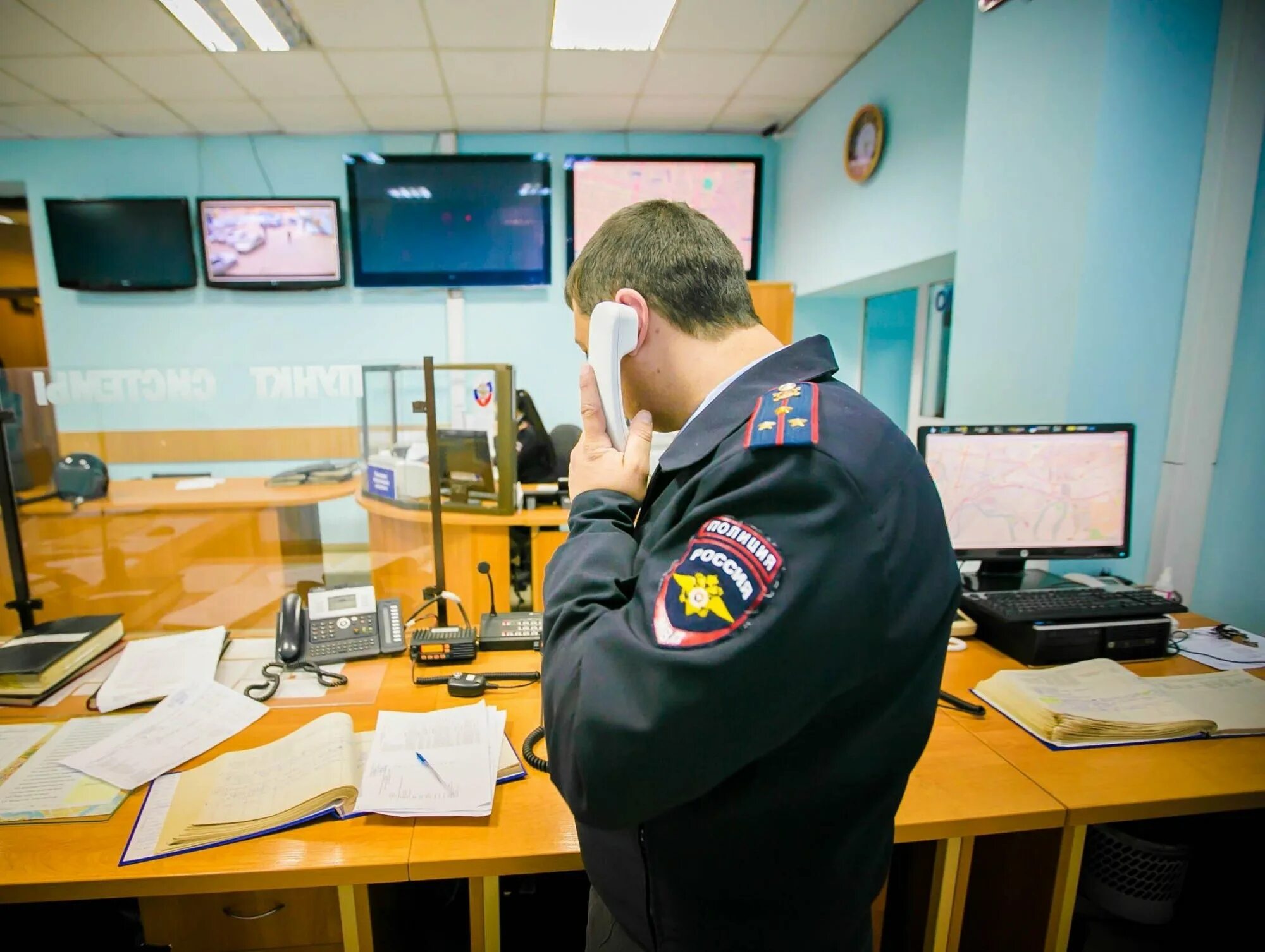 В полицию поступила информация о