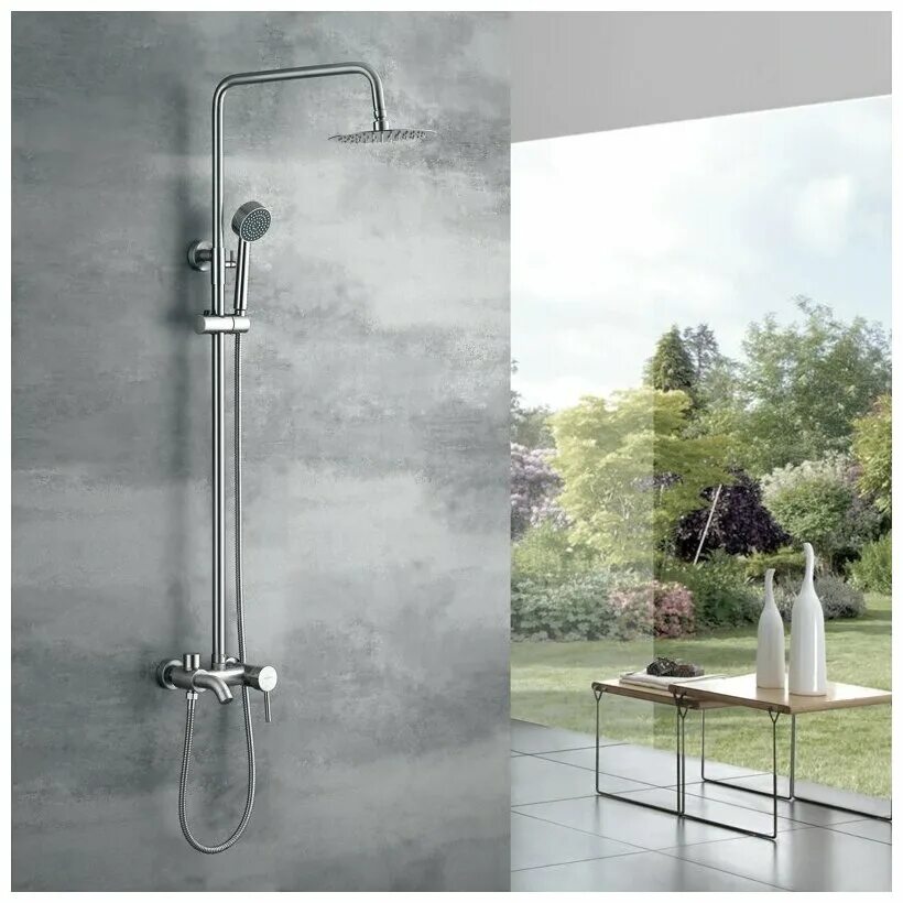 L72401. душевая лейка zimmer zm-61. душевая стойка со смесителем ledeme h716 l72416. душ на палке. душевая система ledeme l72433.