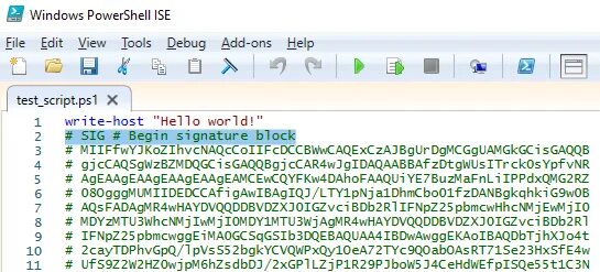 Ps scripts. Signature Block. PS по скрипту. Программы для подписание sig. Signature Block email.