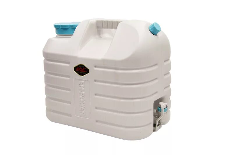 Воронка для канистры. С крышкой (эльфпласт). Емкость 15 литров. 3. Канистра 10л прямоуг.