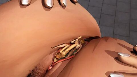 Inside Giantess Vagina.