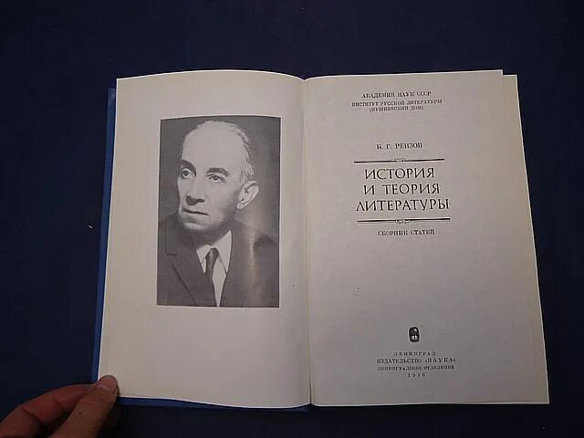 Теория словесности. Теория литературы. История и теория литературы. Б.Реизов, литературовед.