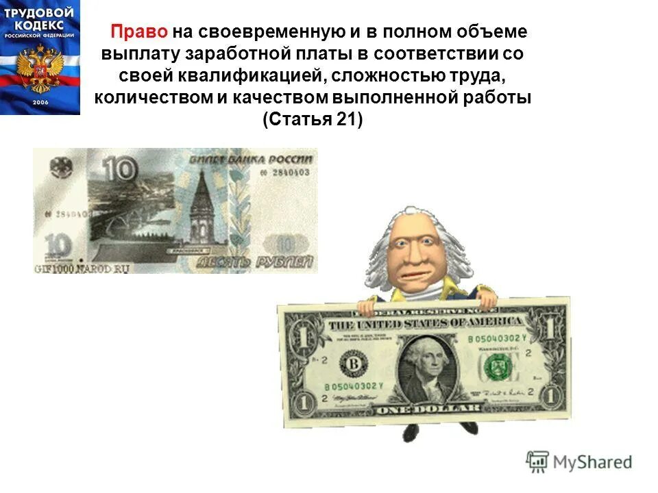 Принцип равенства работников. Право на своевременную выплату заработной платы. Как выплачивается зарплата. Ответственность работодателя. Компенсация зарплаты.