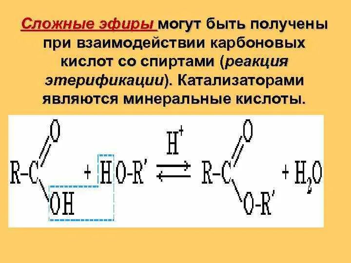 В ходе этерификации карбоновые кислоты реагируют. Реакция этерификации карбоновых кислот. Механизм этерификации карбоновых кислот. Этерификация спиртов карбоновыми кислотами. Механизм этерификации сложных эфиров.