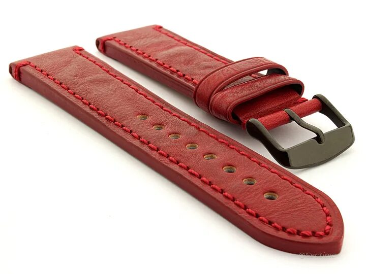 24mm watch Strap Ferrari 0147. Ремешок нейлоновый Genuine Leather. Trim: Genuine Leather. Часов genuine leather