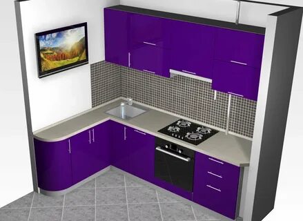 Кухня размером 10
