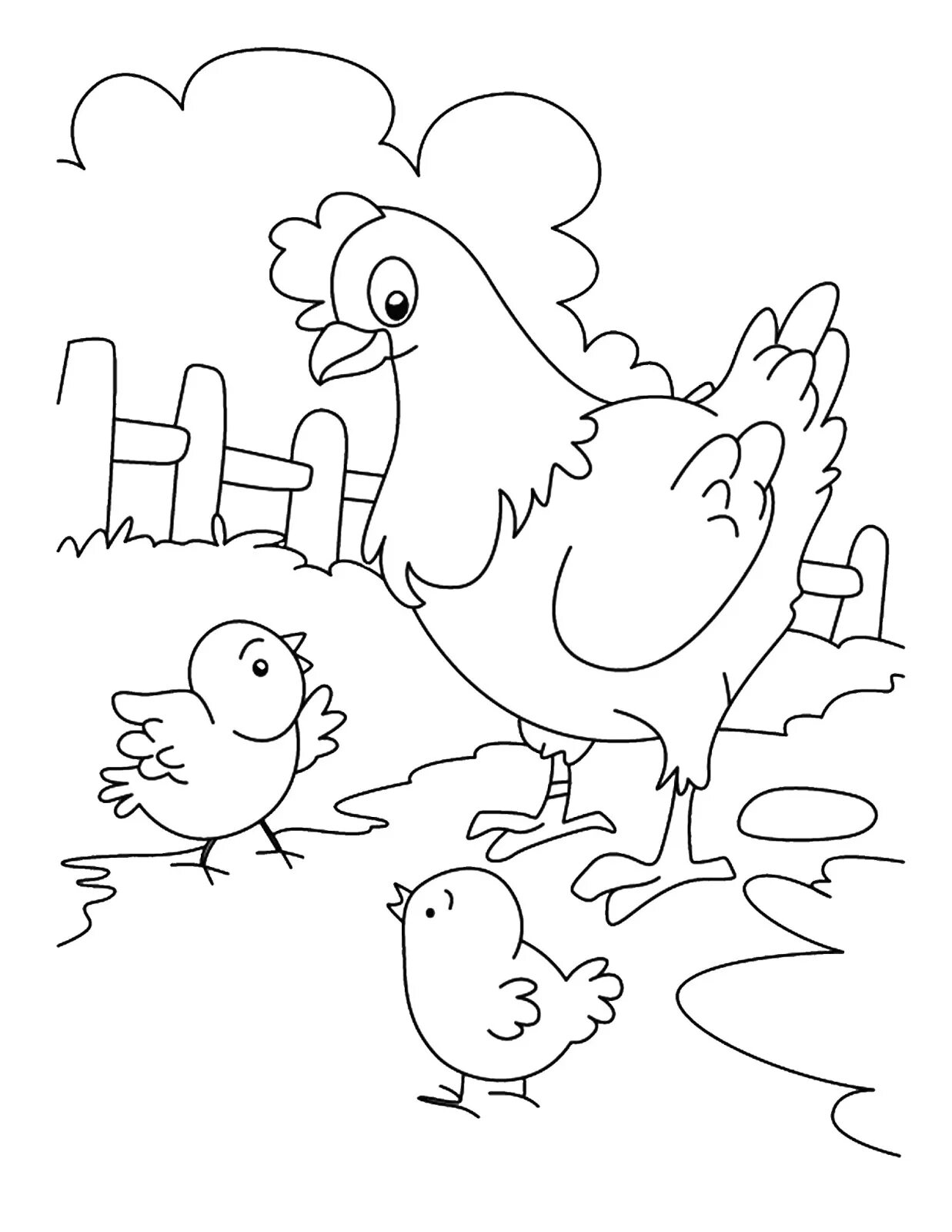 Раскраска 3 цыпленка. Курица раскраска. Раскраска курица с цыплятами. Домашние птицы. Раскраска. Раскраска Курочка с цыплятами для детей.