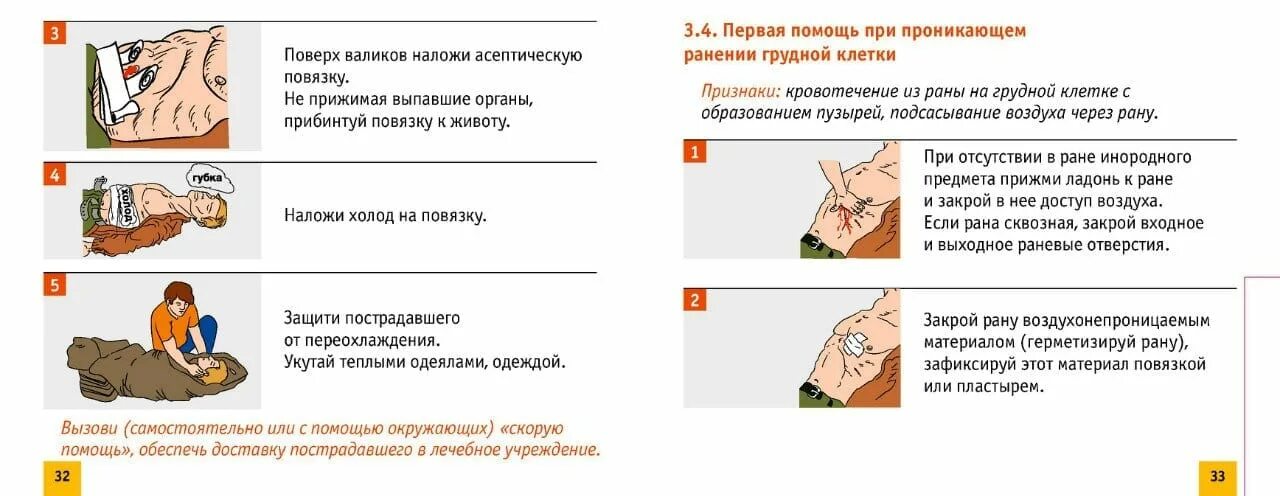 Оказание помощи при ранении грудной клетки и живота. Первая помощь при проникающем ранении грудной клетки. Алгоритм оказания первой помощи при ранении грудной клетки. 1 Помощь при проникающем ранении грудной клетки.