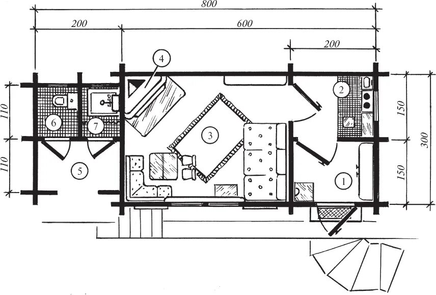 Проект кухни и санузла Дизайн ванной комнаты 8 кв Modern bathroom design, Bathroom design, Tiny house b