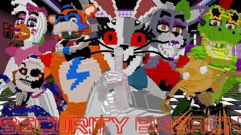 Minecraft fnaf security breach анимация на русском