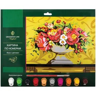 Картины по номерам коробка