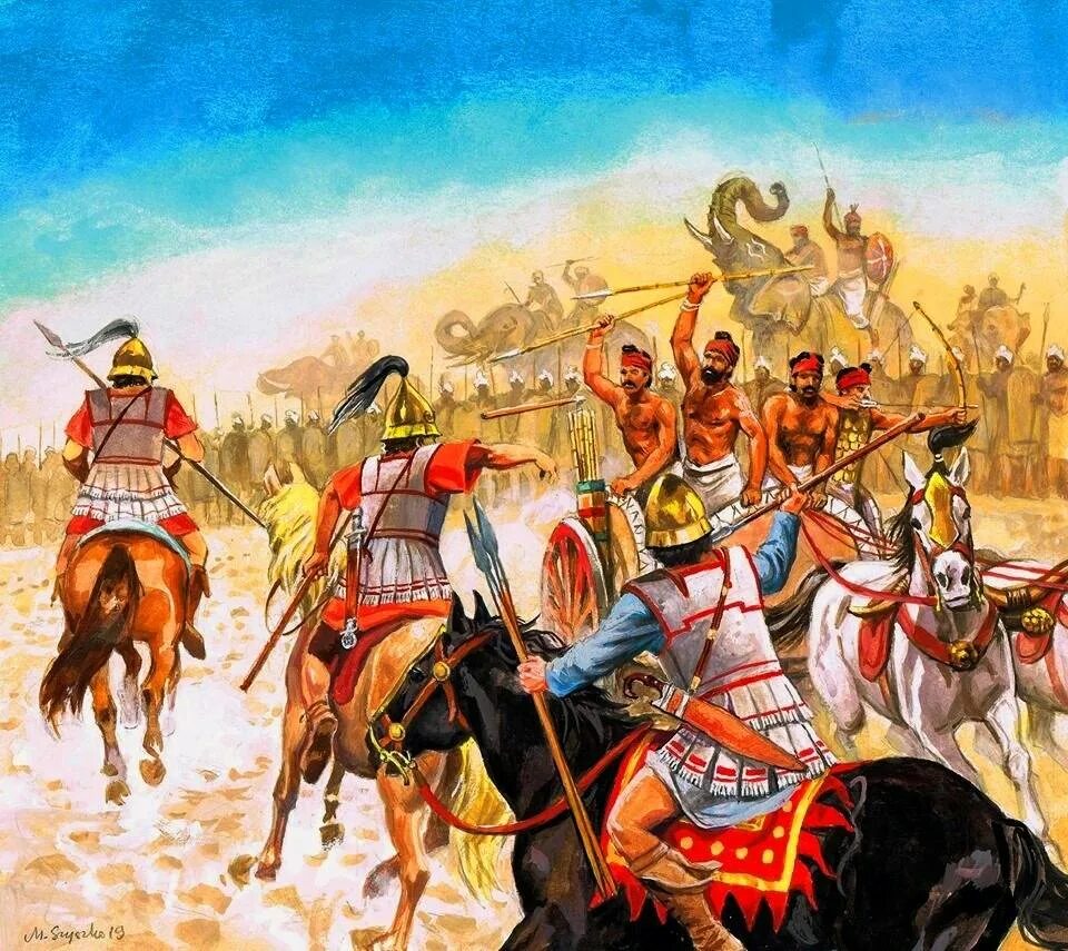 Поход царя македонского против персов. Битва на реке Гидасп 326 год до н э.