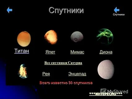 Карта титана