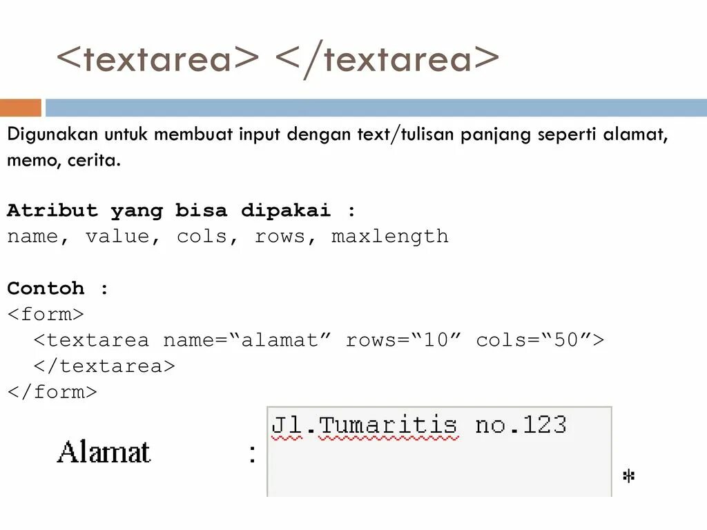 Textarea font