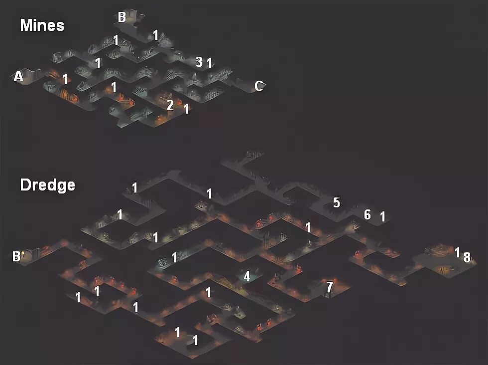 The mines map. Клан колеса арканум. mithril mines карта. dredge карта. date clan map.