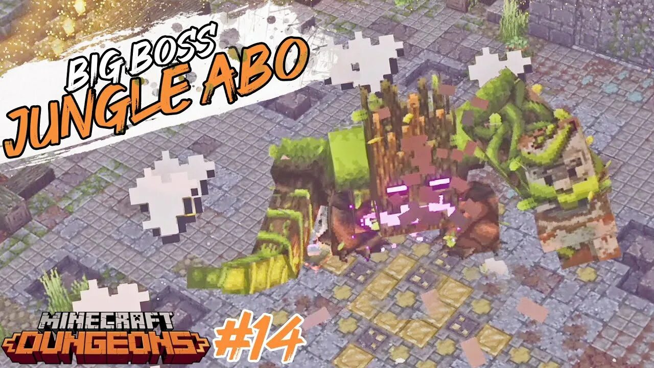 Мерзость из джунглей. Чудовище джунглей майнкрафт данжеонс. minecraft dungeons джунгли босс. minecraft dungeons мерзость джунглей. майнкрафт dungeons боссы.