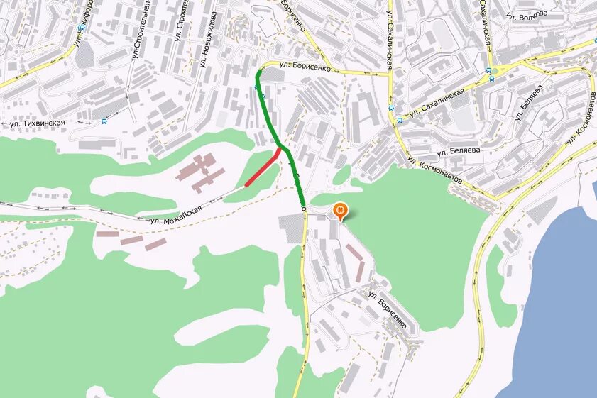 борисенко владивосток карта