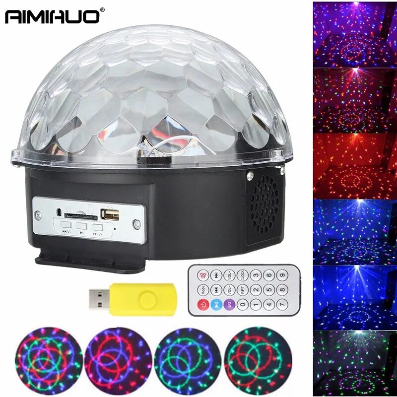 Mp3 led. Диско шар magic ball bt (bluetooth, usb, sd, пульт ду,2*5 вт, датчик звука). диско-шар magic ball light с bluetooth (usb,mp3,microsd,aux,led). светодиодный проектор диско шар mp3 led magic ball bluetooth. светодиодный дискошар led magic ball 6.