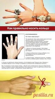 На какой руке носят кольцо незамужние женщины