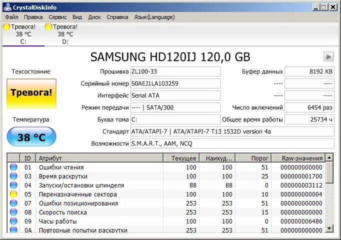 Тревога диска. CRYSTALDISKINFO Интерфейс. Кристалл диск инфо. CRYSTALDISKINFO тревога. Проверка SSD диска CRYSTALDISKINFO.