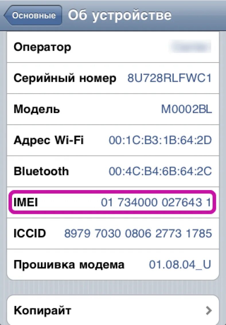 Телефоны проверенных