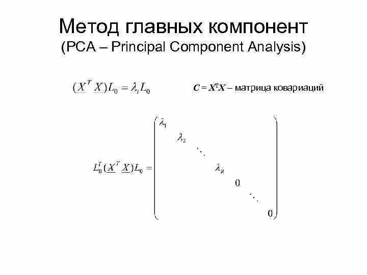 Метод главных компонент PCA. Principal component Analysis PCA метод главных компонент. Метод главных компонент ковариация.