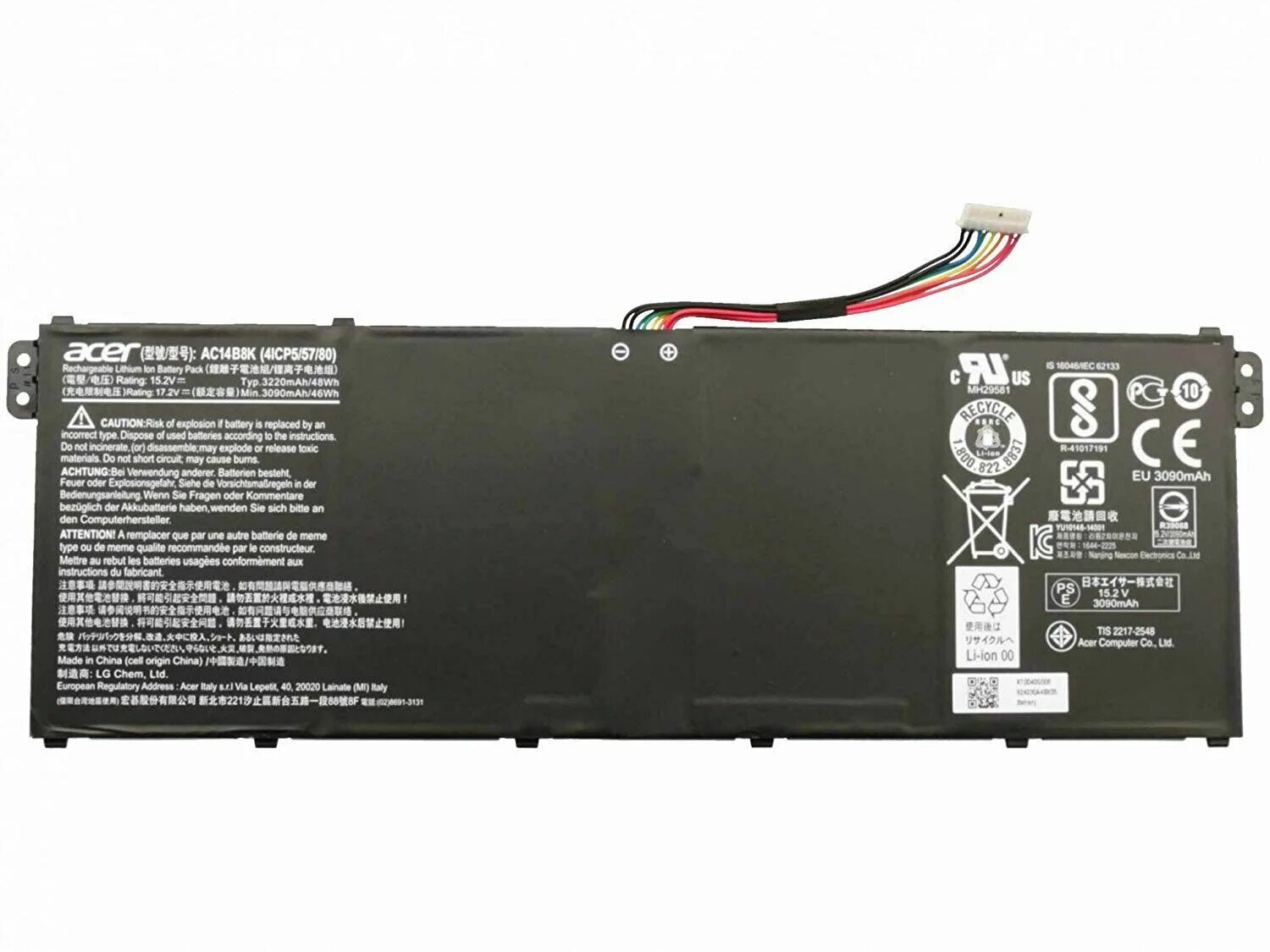 Аккумулятор acer v3. Батарея ac14b18j. батарея для ноутбука acer aspire v3 -371. acer aspire 3 аккумулятор. ac14b18j 11.31v.