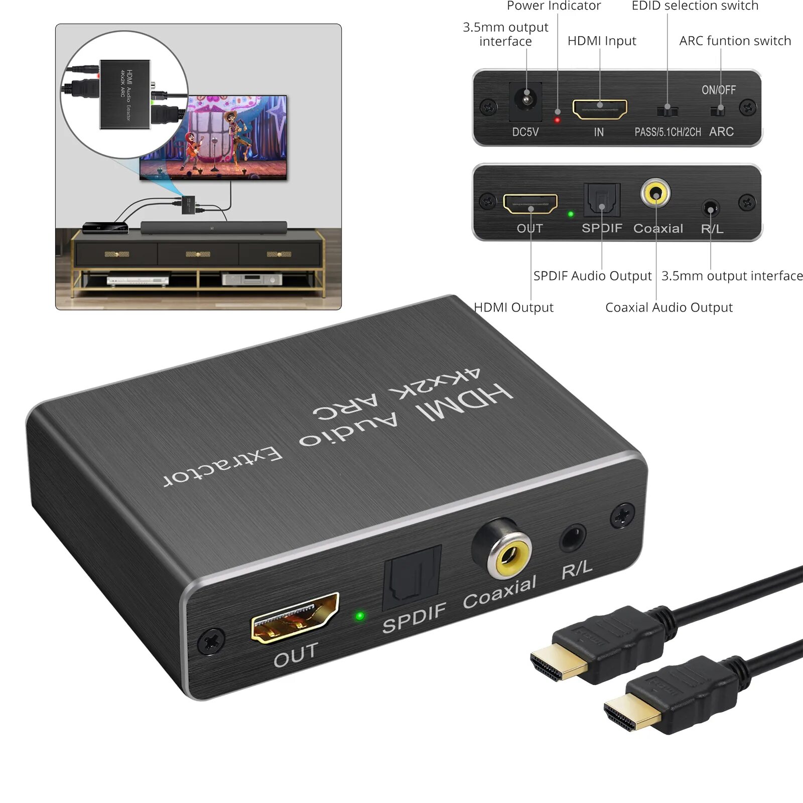 HDMI 1 Arc. HDMI Arc переходник. Конвертер HDMI Arc. HDMI in 1 Arc. Arc звук