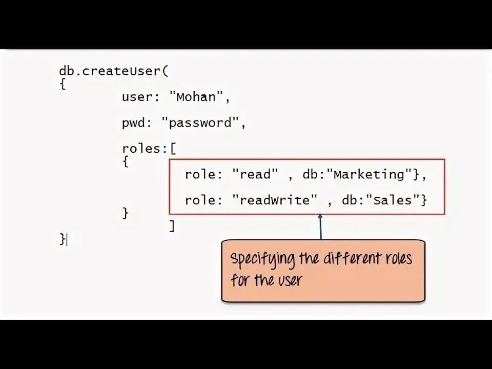 Create your role. Create schema оператор.