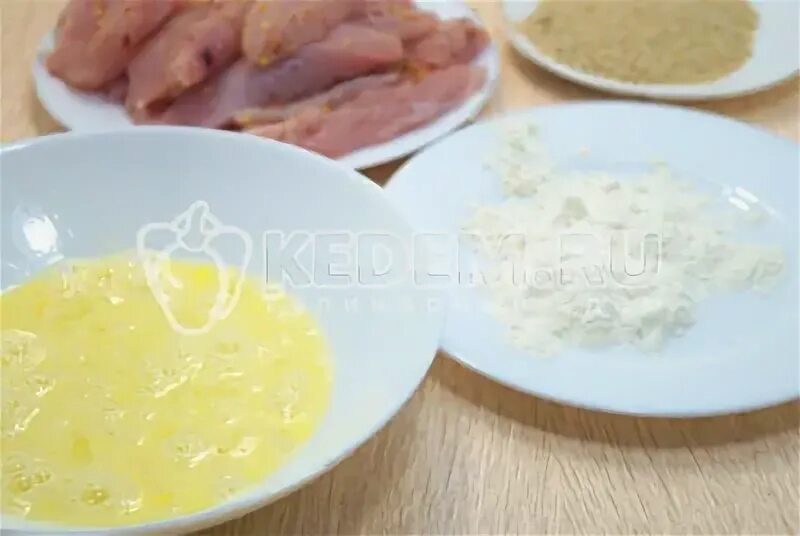 Хрустящее филе на сковороде