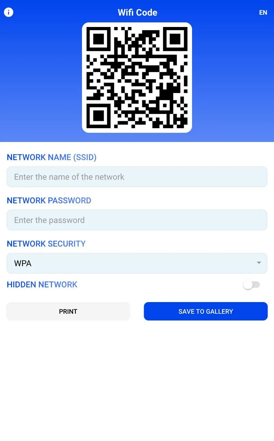 Wifi code