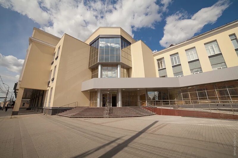 Панорама: Рязанская областная универсальная научная библиотека им. Горького, биб