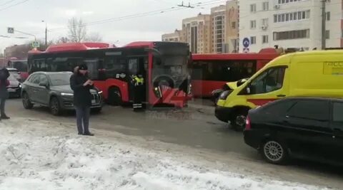 Дтп с автобусом в казани