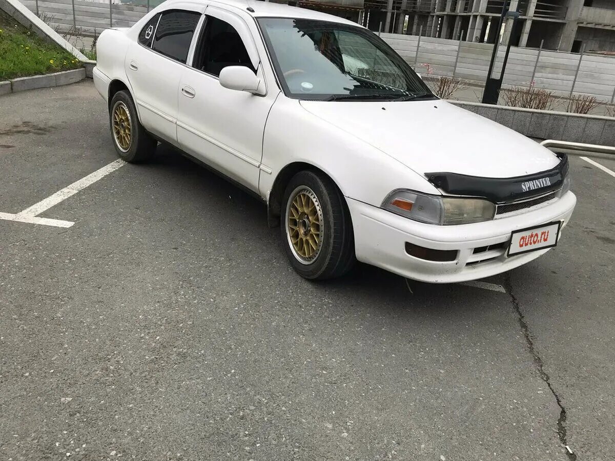 Тойота Спринтер e100. Toyota Sprinter VII. Toyota Sprinter 1.5 at, 1994,. Тойота Спринтер 1.5.