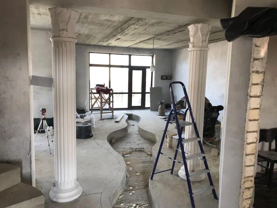 Возвести колонну. Сборно-монолитное каркасное домостроение. Монолитные колонны. Бетонная колонна. Возвести колонну.