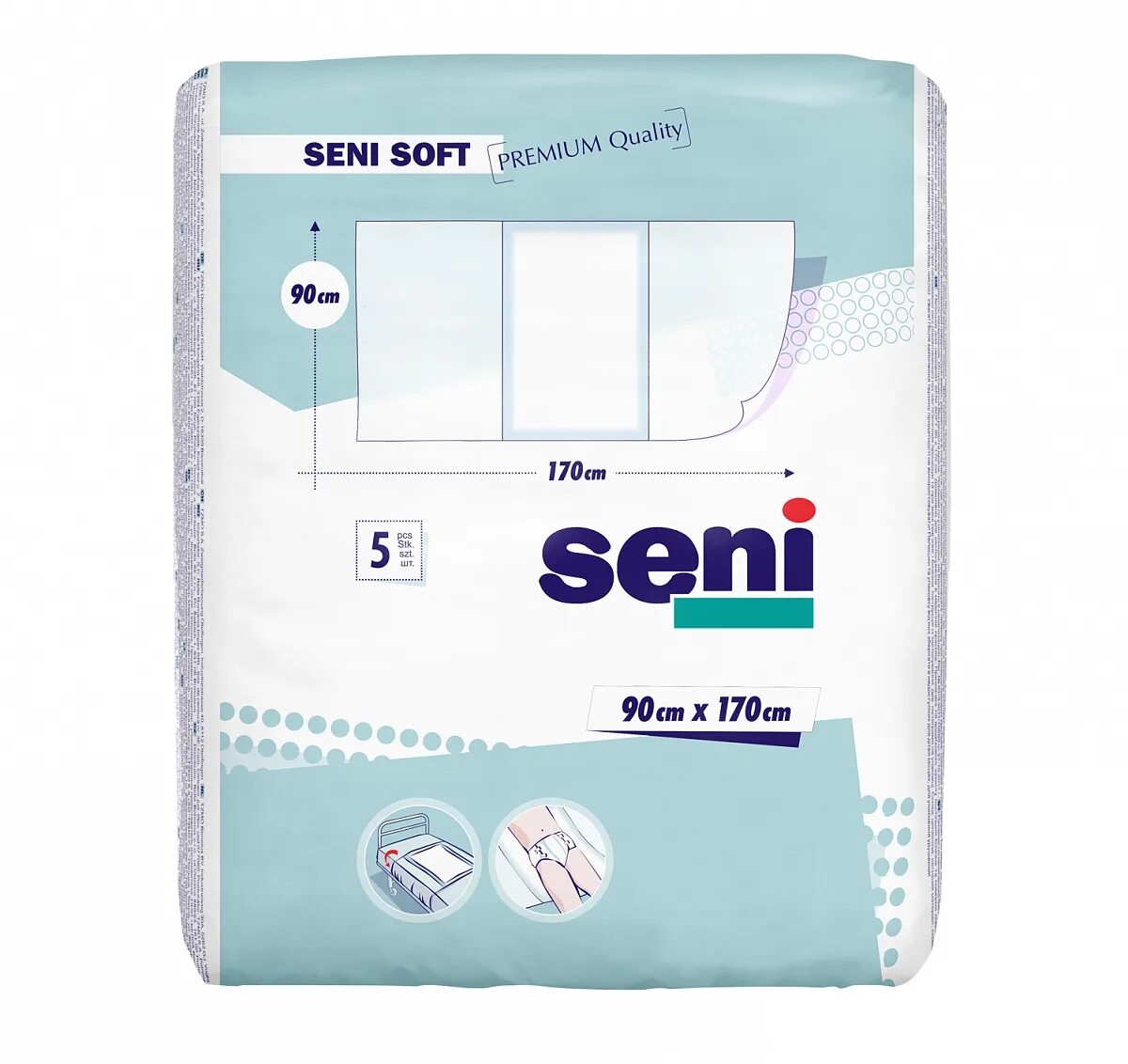 Пеленки для больных. Пеленки Seni Soft se-091-s005-004, 90 х 170 см. Пеленки Seni Soft Basic se-091-b010-j02, 60 х 60 см. Пеленки сени Soft Basic впитывающие 60x60 10шт se-091-b010-j02. Пеленки Seni Soft 90х170 см, 5 шт. (С крылышками).