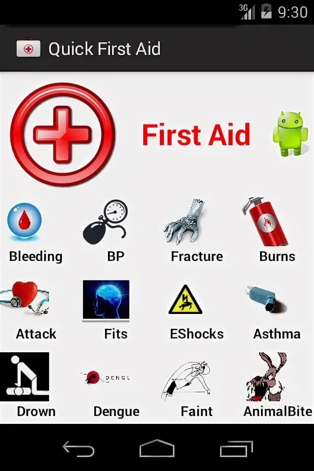 Приложение первая помощь для андроид. Aid для андроид на русском.