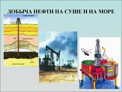 Добыча нефти и газа ведется