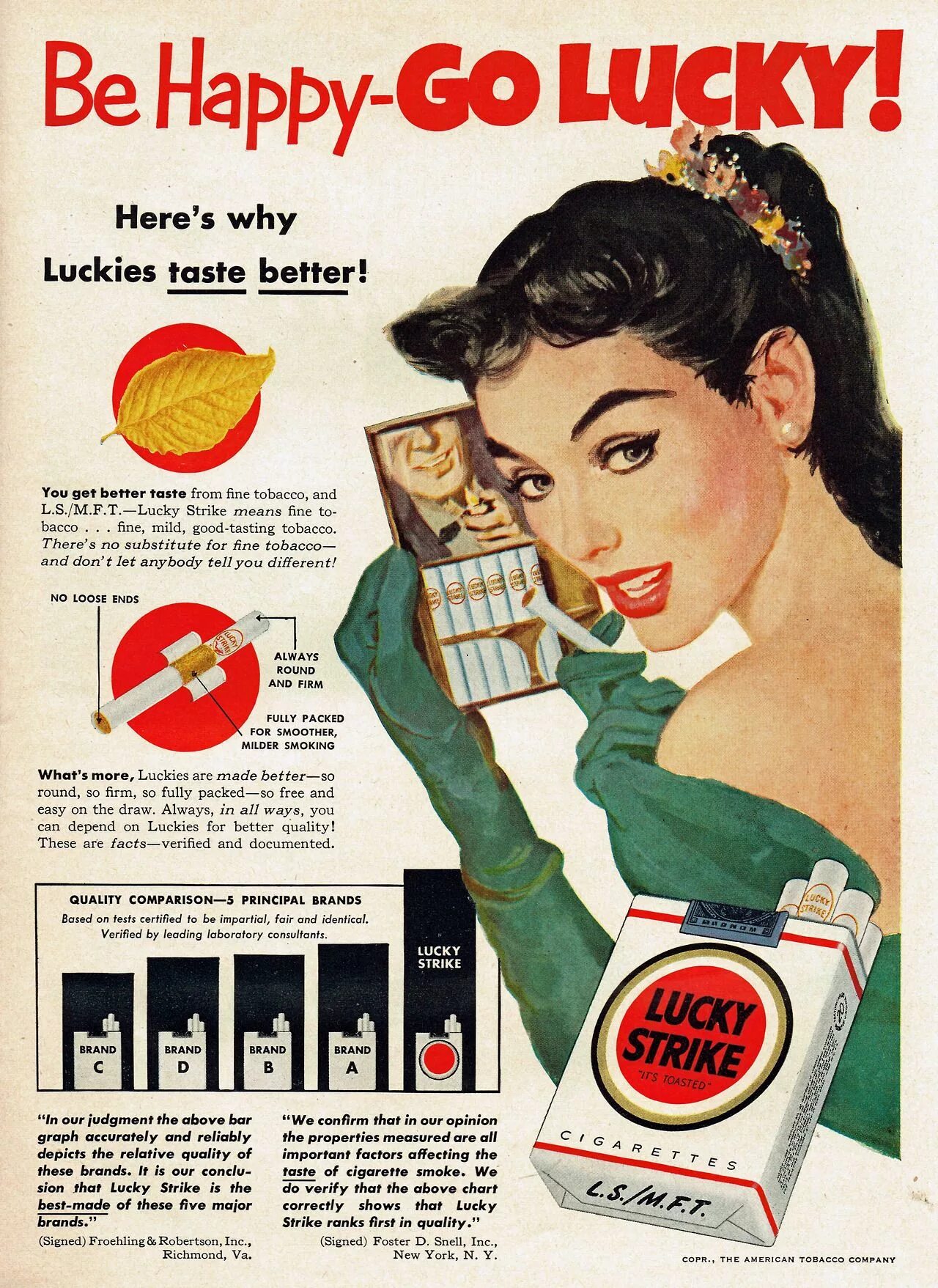 Страйк реклама. American tobacco company – сигареты lucky strike (1920 год). винтажная реклама сигарет. ретро плакаты.